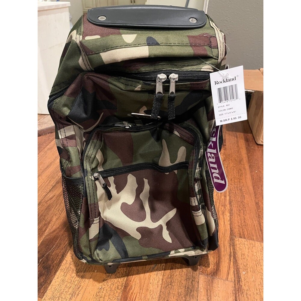 One Rockland Rolling Backpack. NWT.